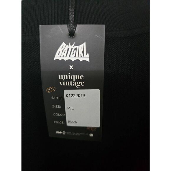 Unique Vintage x Batgirl Cutout Top Size M/L - Picture 6 of 9